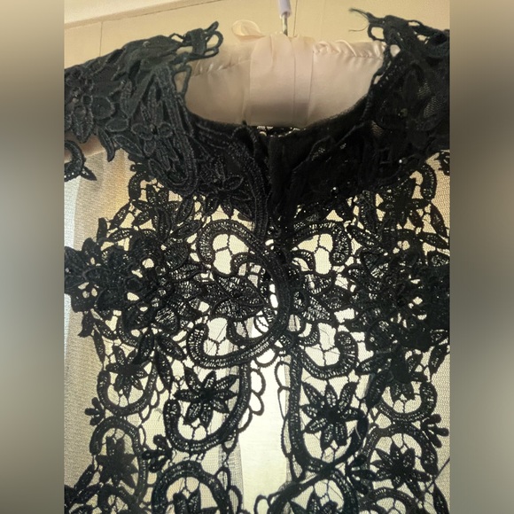 Evening /Wedding Dress with Vail, black - Picture 9 of 12